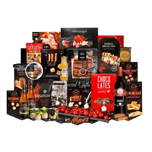 Kerstpakket Feestelijk Rood