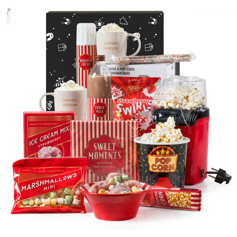Kerstpakket Poppy Popcorn