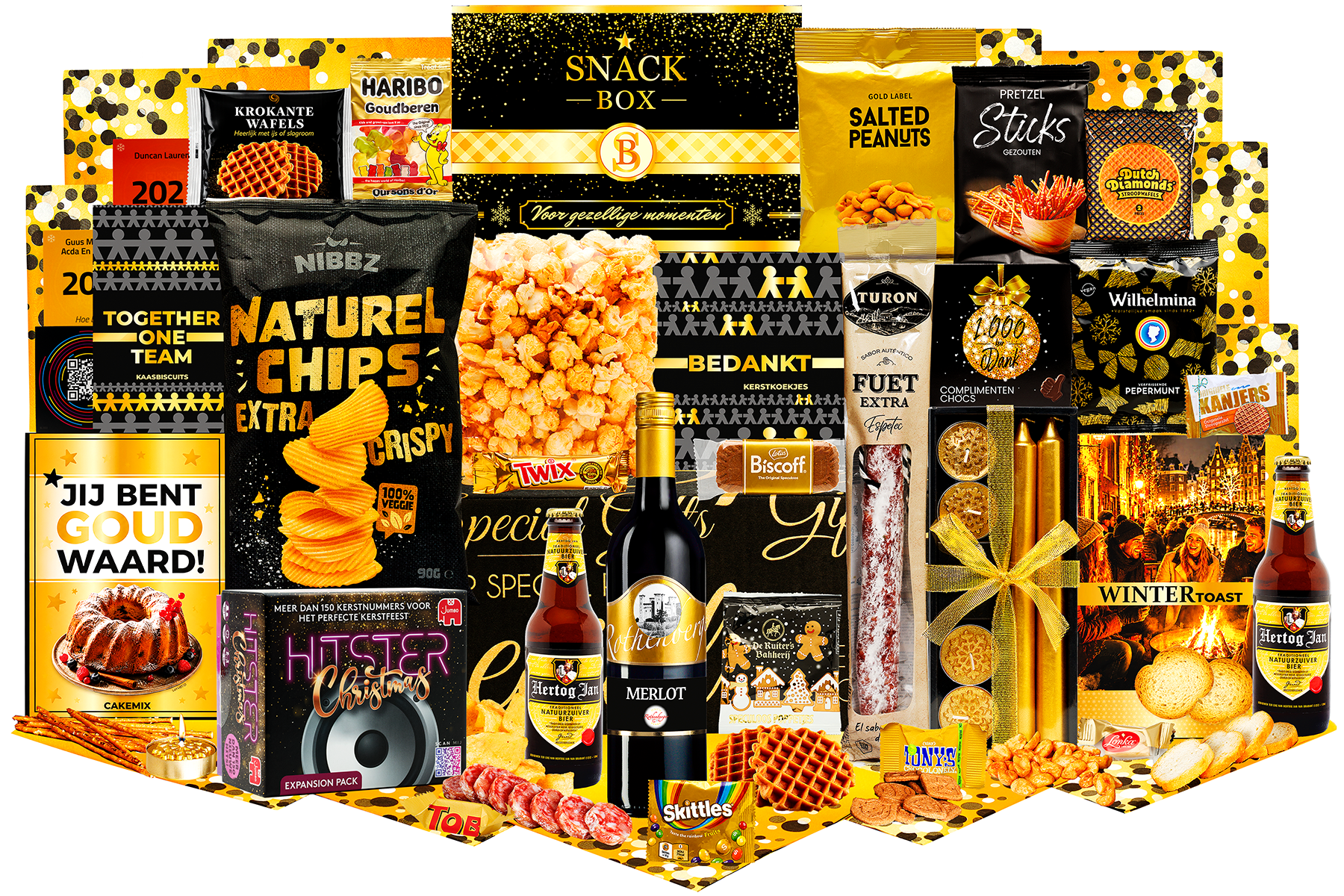 Kerstpakket Hitster Muziek & Feest