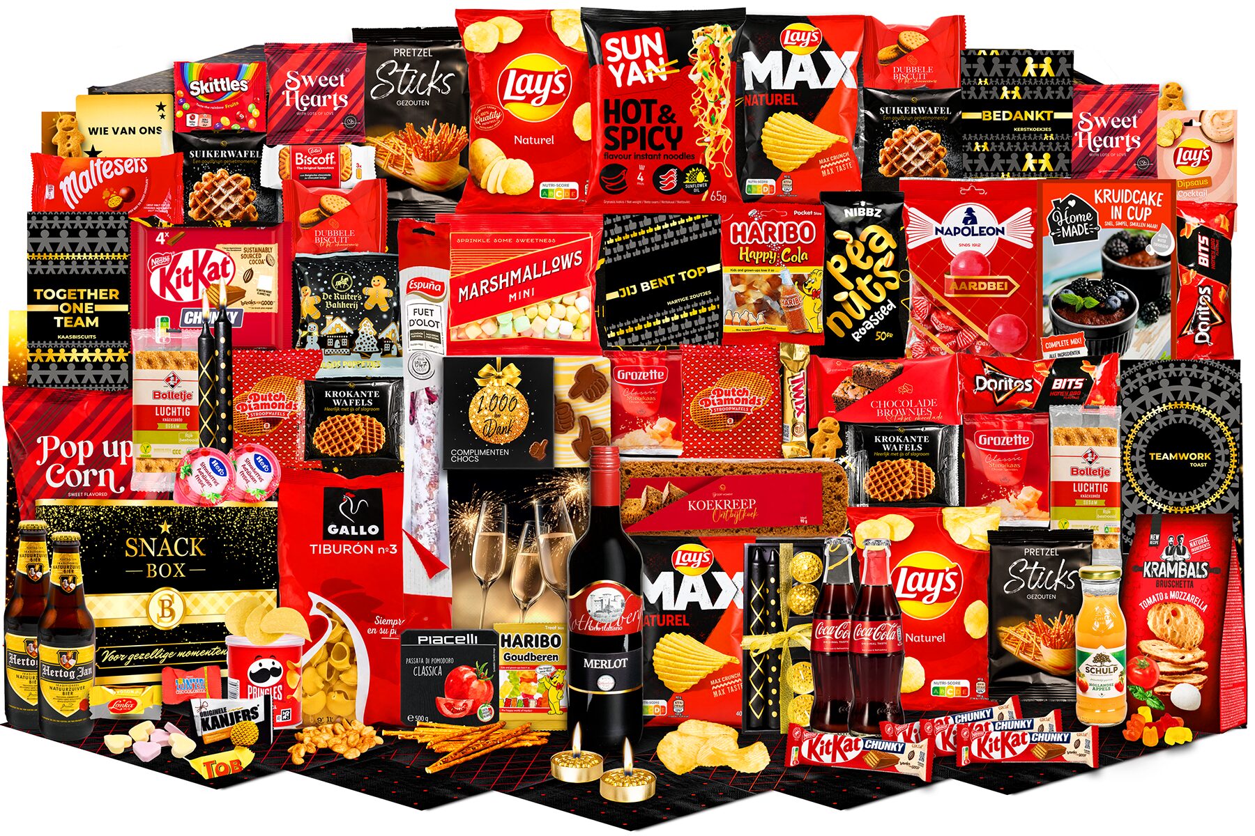 Kerstpakket Een Tafel Vol Feest